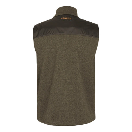 Härkila - Kalix Fleece Vest // Willow green & Shadow brown fra Härkila - billede nr. 2 hos GrejFreak.dk