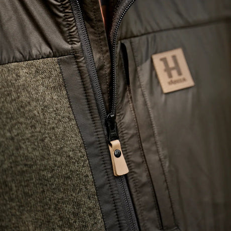 Härkila - Kalix Fleece Vest // Willow green & Shadow brown fra Härkila - billede nr. 3 hos GrejFreak.dk