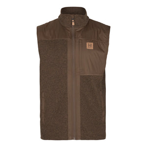 Härkila - Kalix Fleece Vest // Dark earth fra Härkila - billede nr. 1 hos GrejFreak.dk
