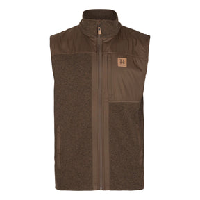 Härkila - Kalix Fleece Vest // Dark earth fra Härkila - billede nr. 1 hos GrejFreak.dk