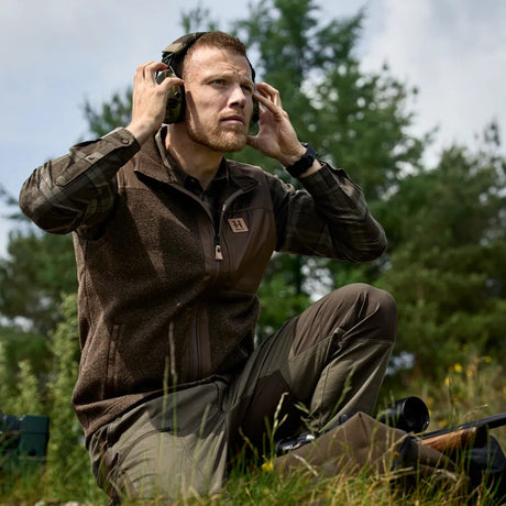Härkila - Kalix Fleece Vest // Dark earth fra Härkila - billede nr. 6 hos GrejFreak.dk