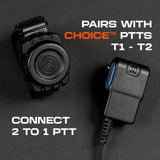 N-ear - Choice™ Remote PTT Button - Waterproof fra N-ear - billede nr. 2 hos GrejFreak.dk