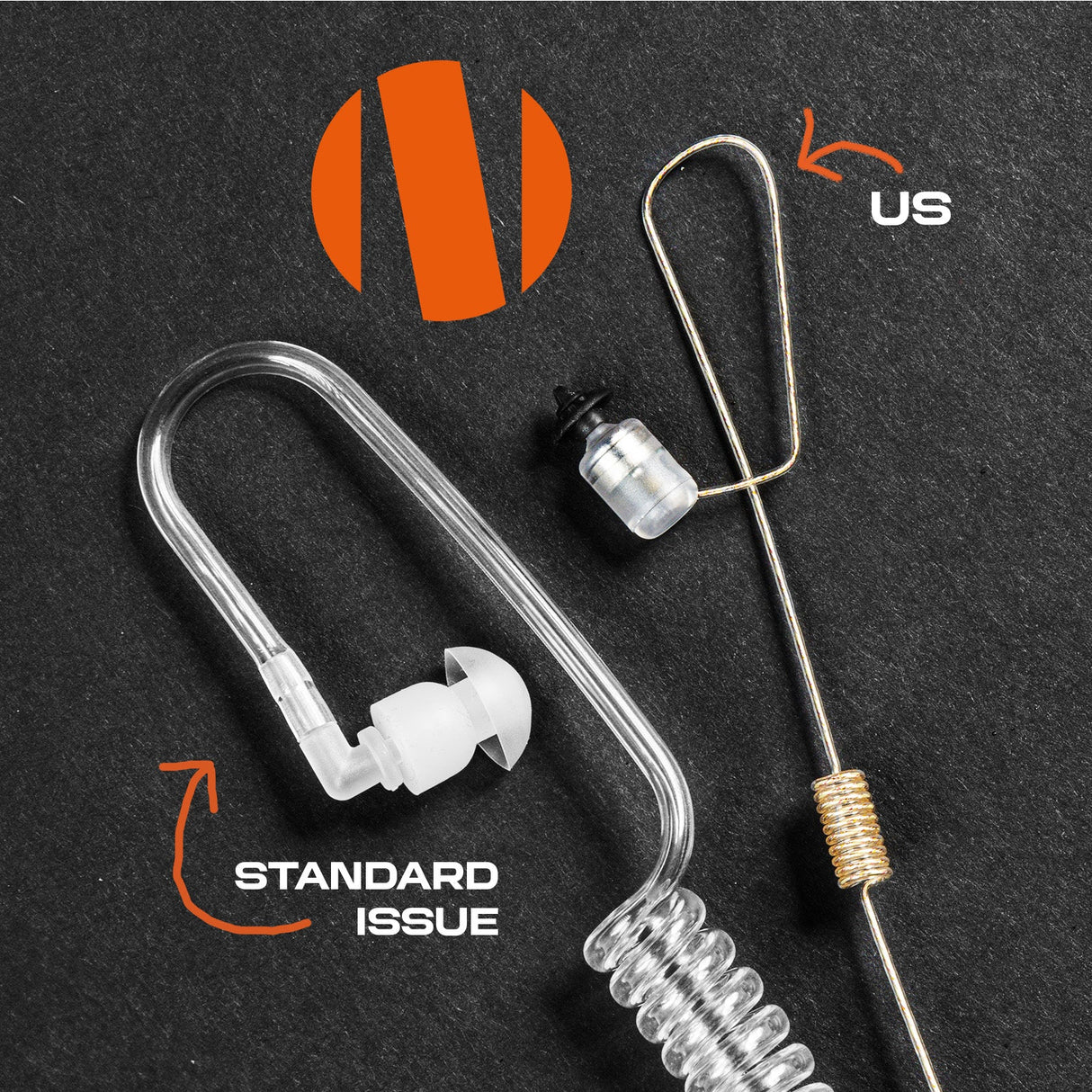 N-ear - 360 Flexo Dynamic™ Dual Radio Earpiece fra N-ear - billede nr. 2 hos GrejFreak.dk