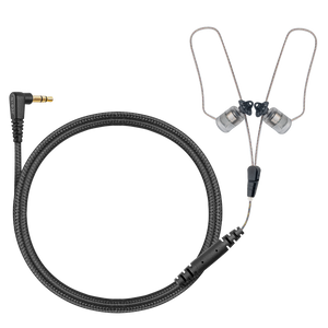 N-ear - 360 Flexo Dynamic™ Dual Radio Earpiece w. Braided Fiber fra N-ear - billede nr. 1 hos GrejFreak.dk