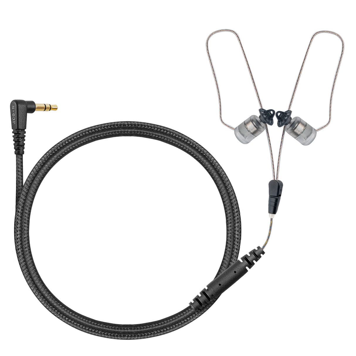 N-ear - 360 Flexo Dynamic™ Dual Radio Earpiece w. Braided Fiber fra N-ear - billede nr. 1 hos GrejFreak.dk
