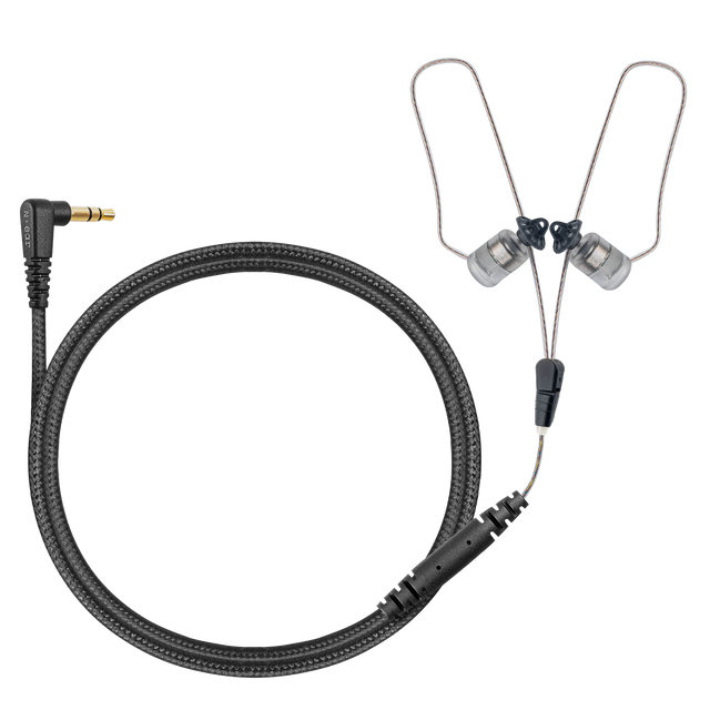 N-ear - 360 Flexo Dynamic™ Dual Radio Earpiece w. Braided Fiber fra N-ear - billede nr. 1 hos GrejFreak.dk