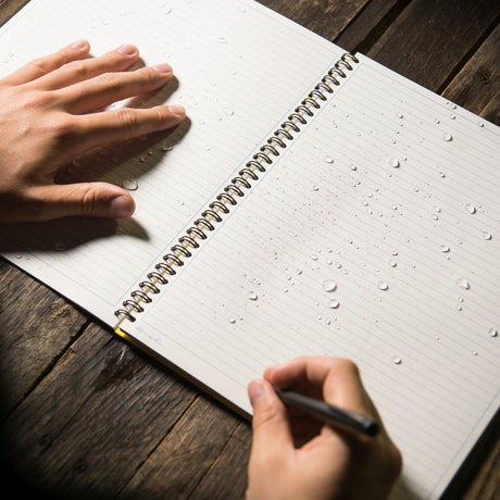 Rite in The Rain - Side Spiral Notebook 22 x 28 cm // Sort fra Rite In The Rain - billede nr. 4 hos GrejFreak.dk