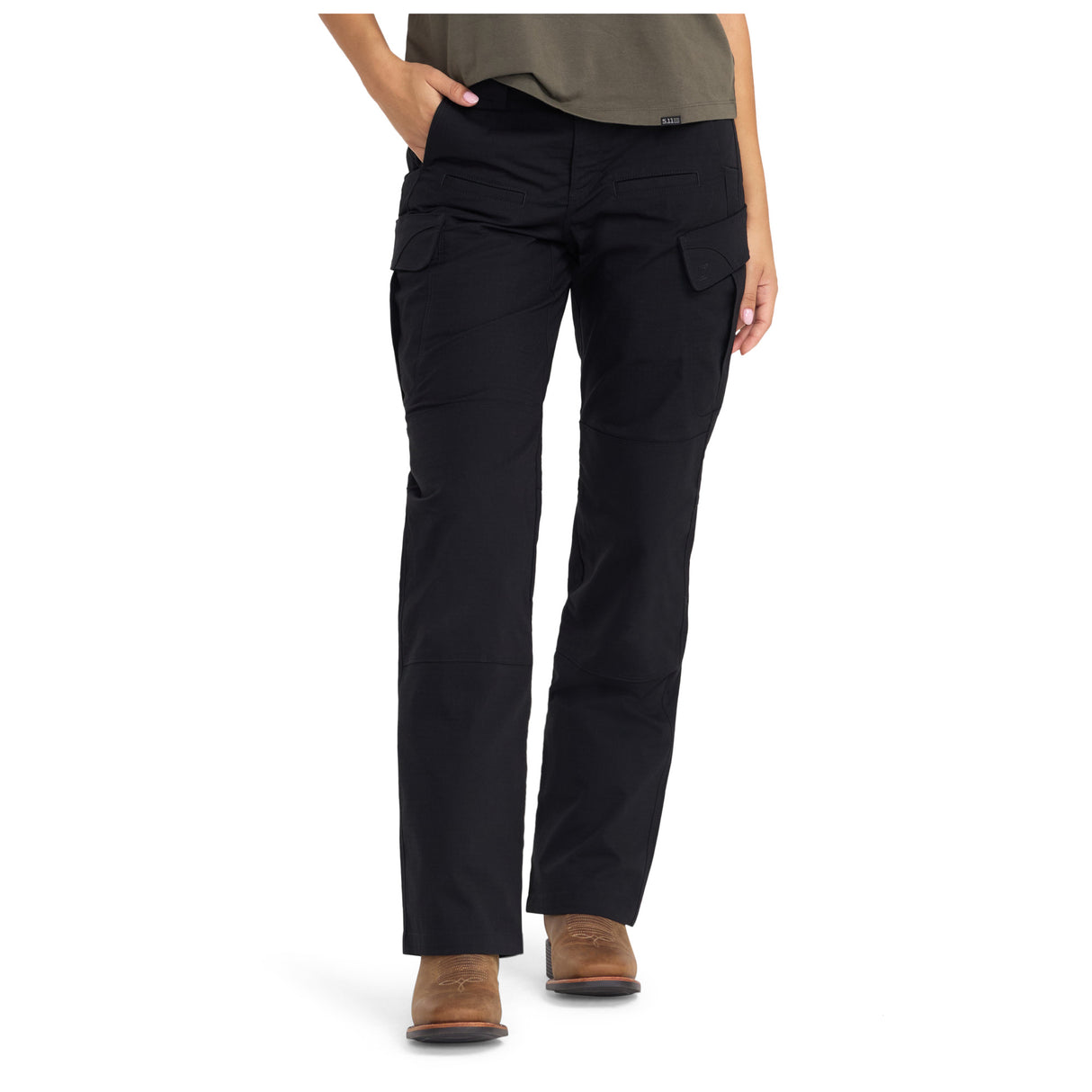 5.11 - Womens Stryke Mid Rise Pants m. Flex-Tac // Sort fra 5.11 - billede nr. 3 hos GrejFreak.dk