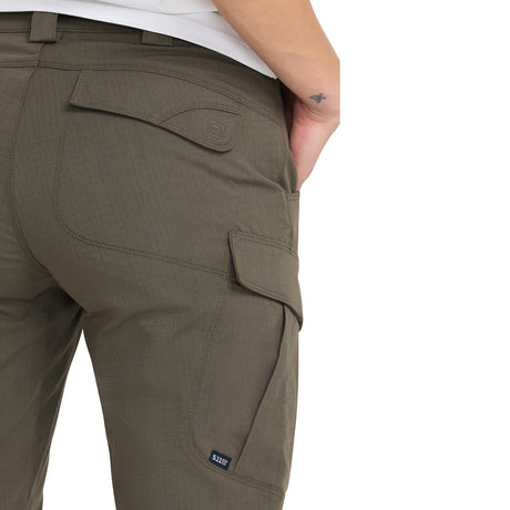 5.11 - Womens Stryke Mid Rise Pants m. Flex-Tac // Ranger Green fra 5.11 - billede nr. 4 hos GrejFreak.dk