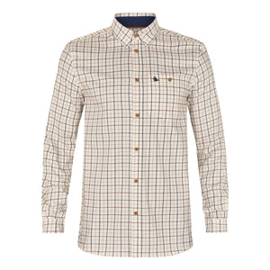 Seeland - Oxford Shooting Skjorte // Classic Blue/Merlot Check fra Seeland - billede nr. 1 hos GrejFreak.dk