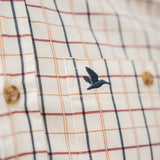 Seeland - Oxford Shooting Skjorte // Classic Blue/Merlot Check fra Seeland - billede nr. 3 hos GrejFreak.dk