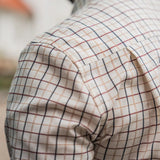 Seeland - Oxford Shooting Skjorte // Classic Blue/Merlot Check fra Seeland - billede nr. 5 hos GrejFreak.dk
