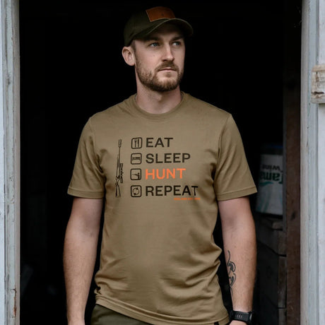 Seeland - Crosslist T-shirt // Covert Green fra Seeland - billede nr. 4 hos GrejFreak.dk