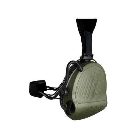 Sordin - Supreme X2 Elektronisk Neckband Høreværn m. GEL // Grøn fra Sordin - billede nr. 4 hos GrejFreak.dk