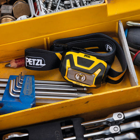 Petzl - Aria 2 Pandelampe 450 Lumen // Gul fra Petzl - billede nr. 4 hos GrejFreak.dk