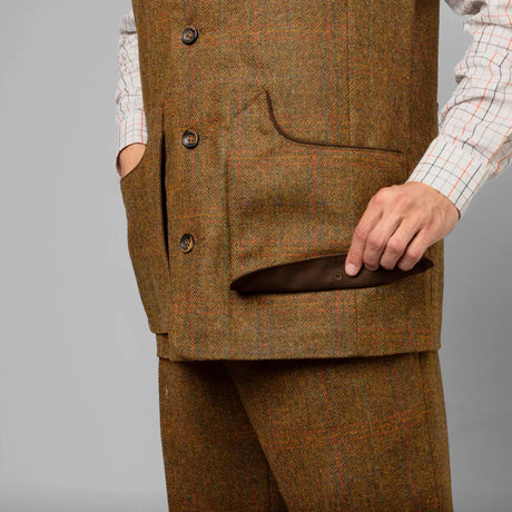 Härkila - Kenmore Skydevest // Forest Green/ Herringbone fra Härkila - billede nr. 6 hos GrejFreak.dk