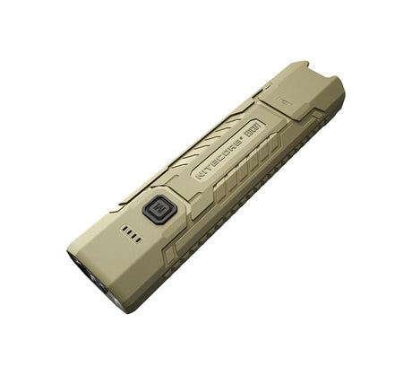 Nitecore - EDC07 Genopladelig Lommelygte 1500 lumen // Desert Tan fra Nitecore - billede nr. 1 hos GrejFreak.dk