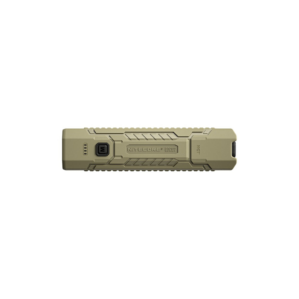 Nitecore - EDC07 Genopladelig Lommelygte 1500 lumen // Desert Tan fra Nitecore - billede nr. 2 hos GrejFreak.dk