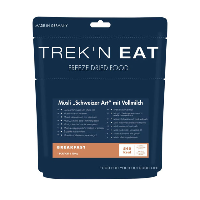 Trek'n Eat - Müsli 'Schweizer Art' Med Frugt Og Mælk (576 kcal) fra Trek'n Eat - billede nr. 1 hos GrejFreak.dk