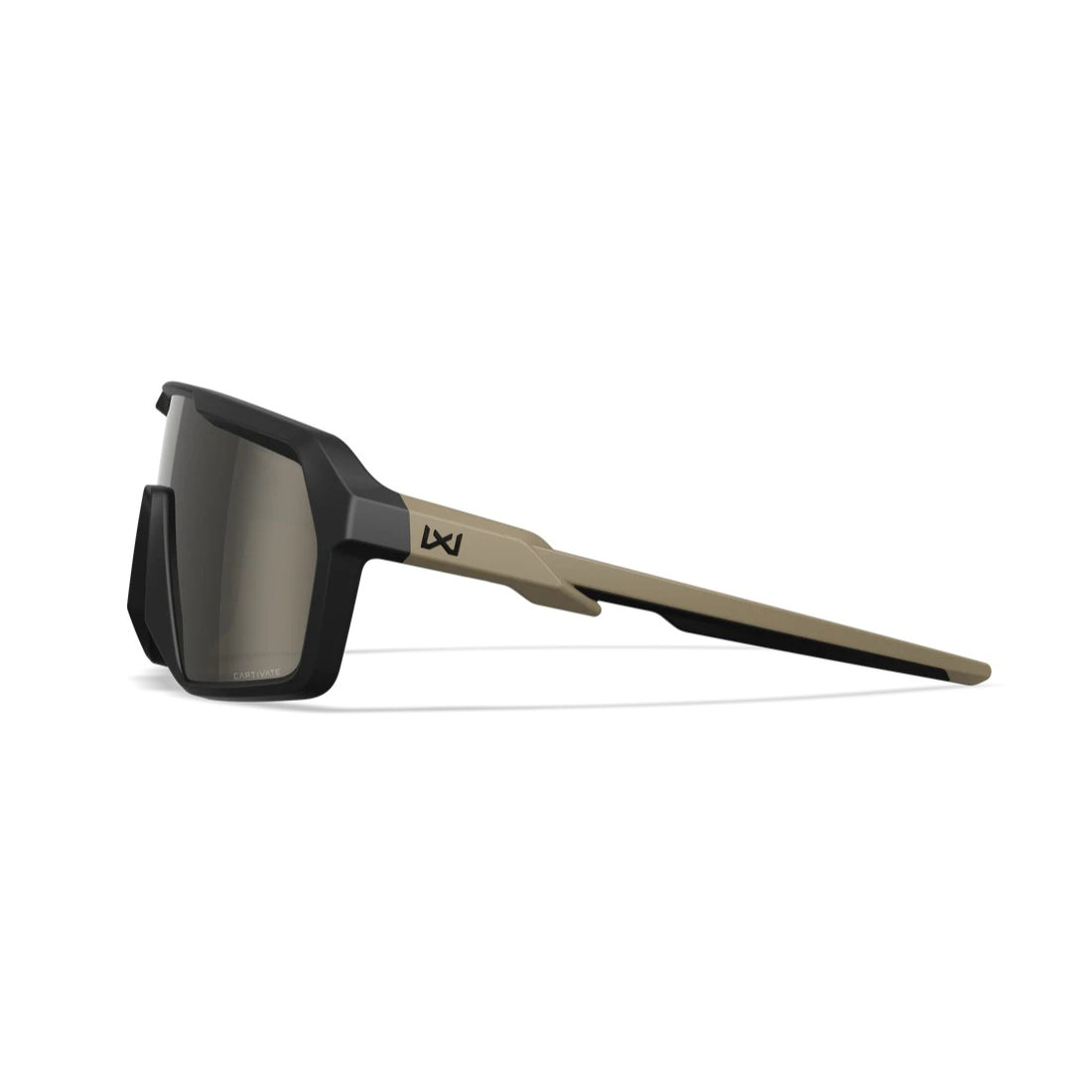 Wiley X - Citadel Captivate Ballistiske Solbriller // Tan Stel - Tungsten Mirror fra Wiley X - billede nr. 3 hos GrejFreak.dk