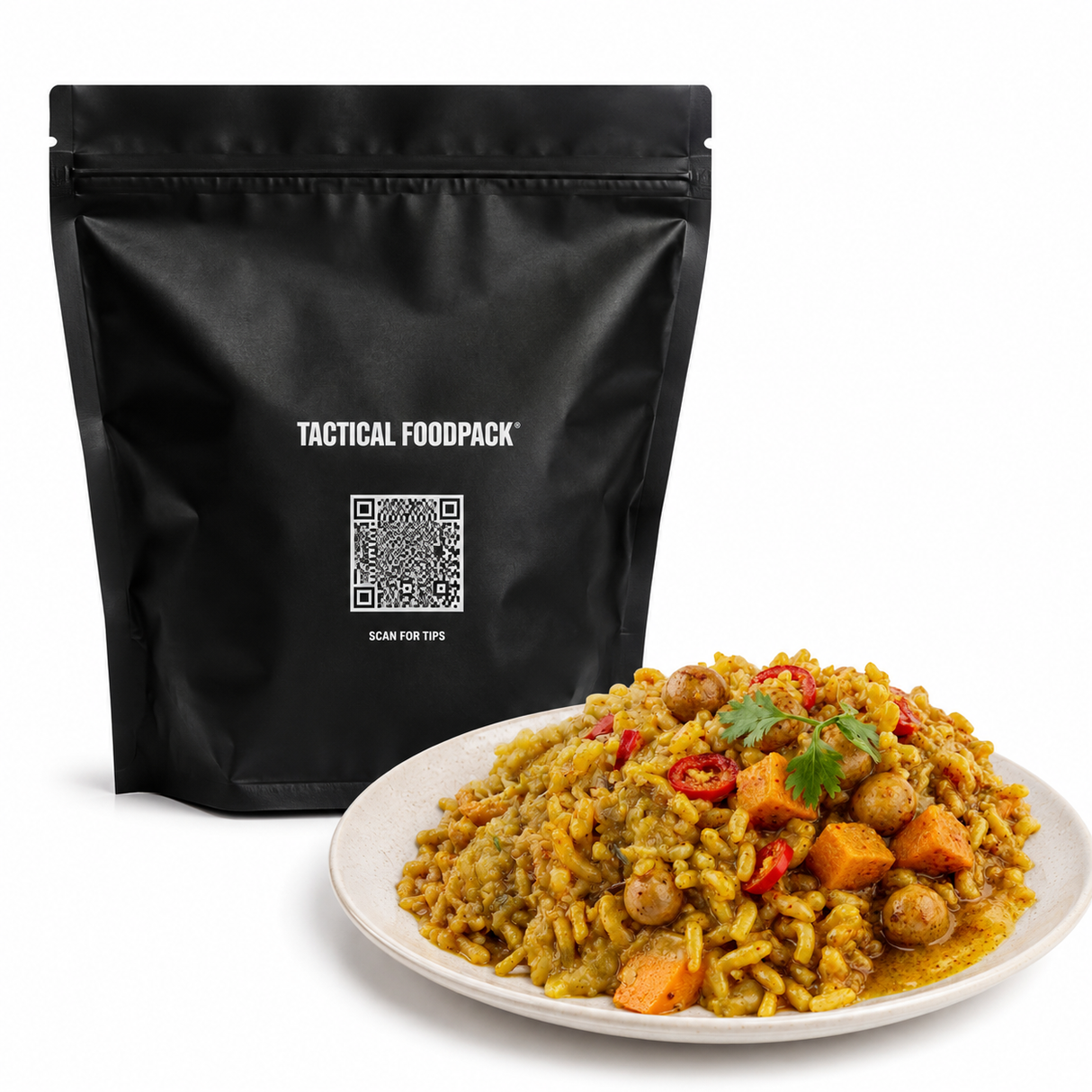 Tactical Foodpack - BigBag Sweet Potato Curry 3,1 kg fra Tactical Foodpack - billede nr. 1 hos GrejFreak.dk