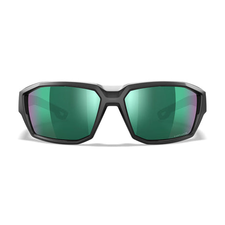 Wiley X - Alpine Captivate Ballistiske Solbriller // Transparent Stel - Pol Grøn Tungsten Mirror fra Wiley X - billede nr. 2 hos GrejFreak.dk