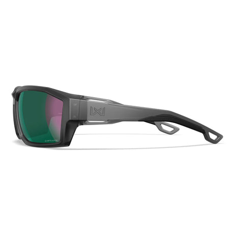 Wiley X - Alpine Captivate Ballistiske Solbriller // Transparent Stel - Pol Grøn Tungsten Mirror fra Wiley X - billede nr. 3 hos GrejFreak.dk