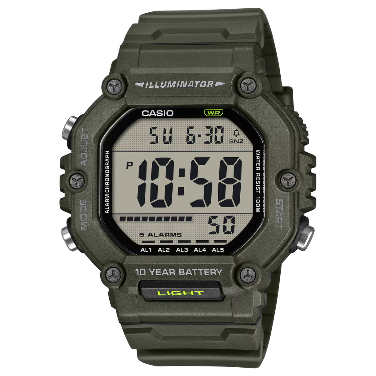 Casio Timeless AE-1600HX-3AVEF fra Casio - billede nr. 1 hos GrejFreak.dk