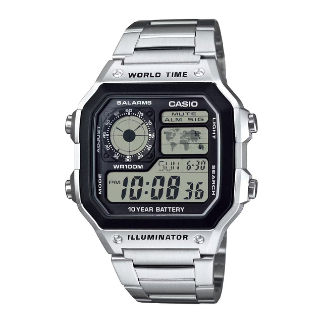Casio - Timeless AE-1200WHD-1AVEF fra Casio - billede nr. 1 hos GrejFreak.dk