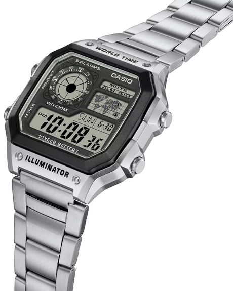 Casio Timeless AE-1200WHD-1AVEF fra Casio - billede nr. 6 hos GrejFreak.dk