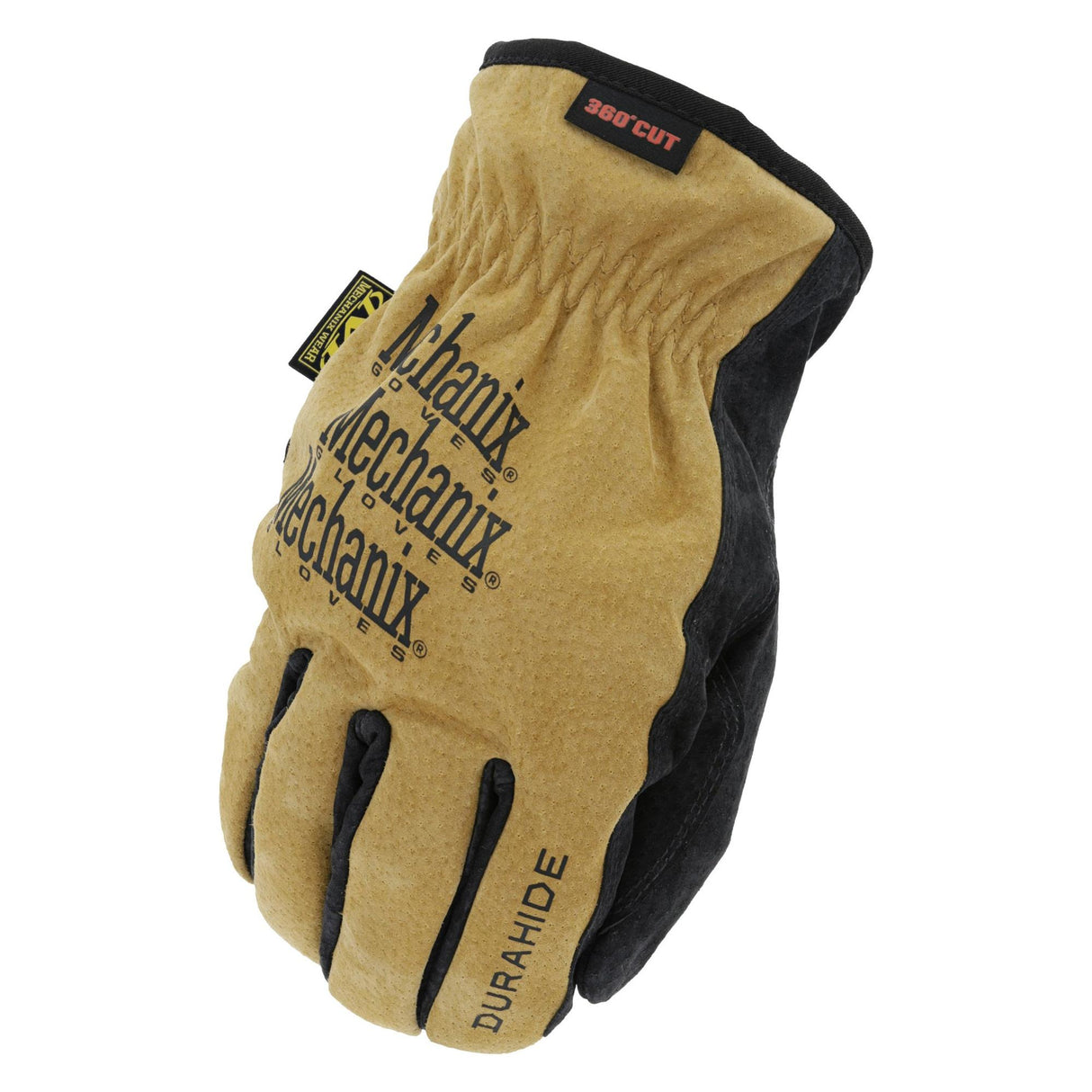 Mechanix Wear - Leather Driver E5-360 Arbejdshandsker // Tan fra Mechanix Wear - billede nr. 1 hos GrejFreak.dk