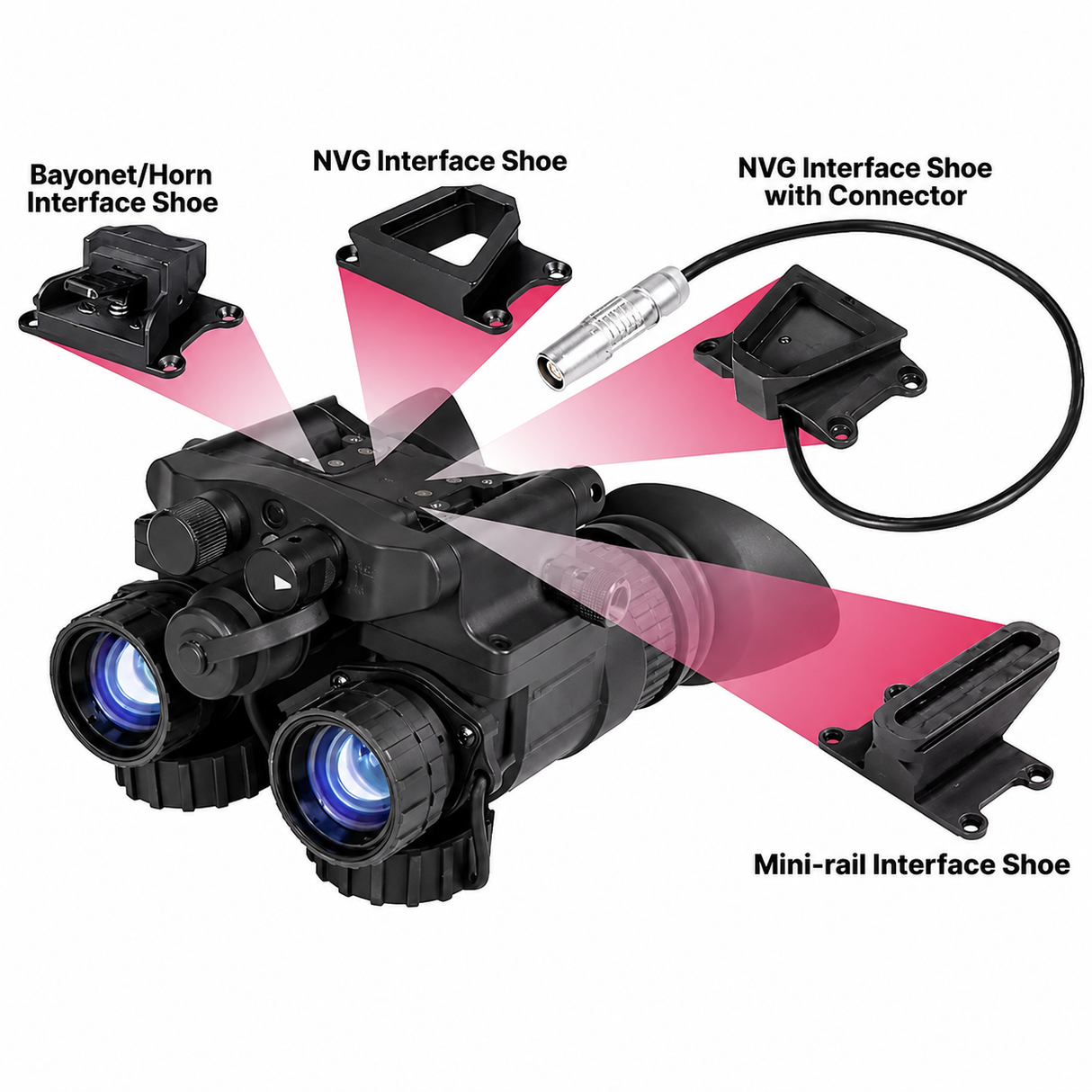 AGM Global Vision - NVG-40 Gen 2+ APW Hvid Natkikkert fra AGM Global Vision - billede nr. 4 hos GrejFreak.dk
