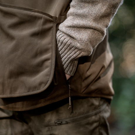 Härkila - Skye Skydevest // Willow green / Shadow brown fra Härkila - billede nr. 7 hos GrejFreak.dk
