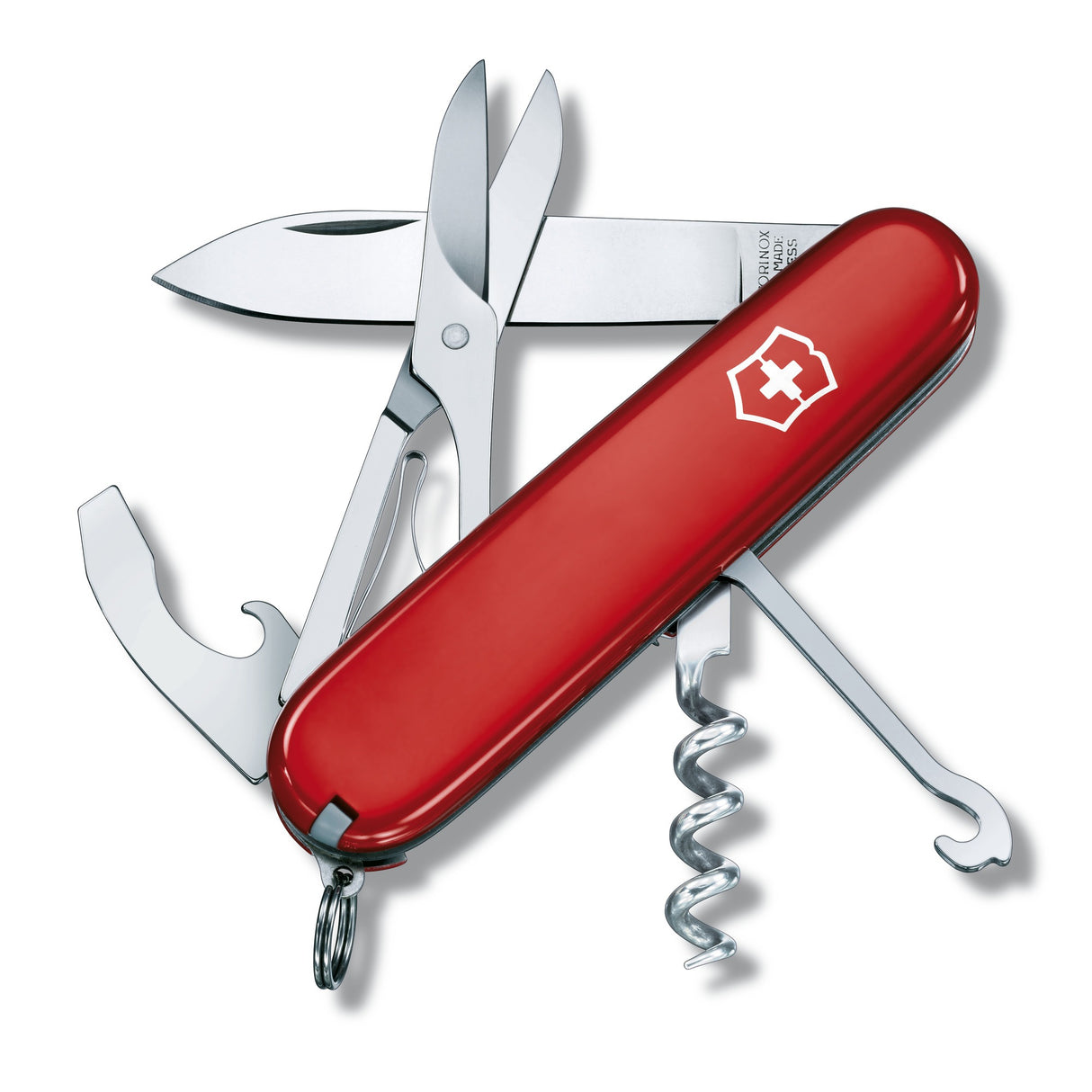Victorinox - Compact Schweizerkniv 91 mm // Rød fra Victorinox - billede nr. 1 hos GrejFreak.dk
