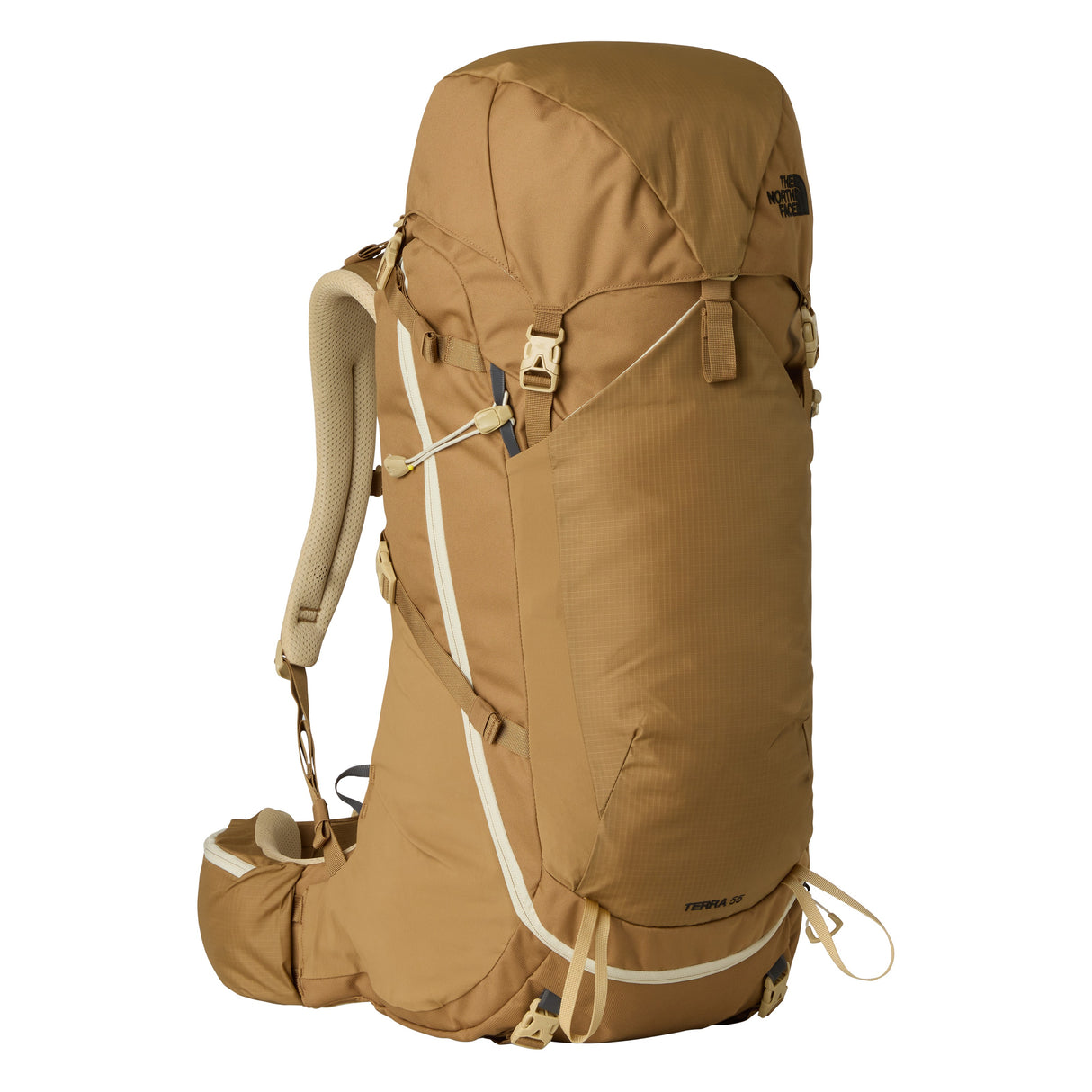 The North Face - Terra Herre Vandrerygsæk 55L // Utility Brown / Khaki Stone fra The North Face - billede nr. 1 hos GrejFreak.dk