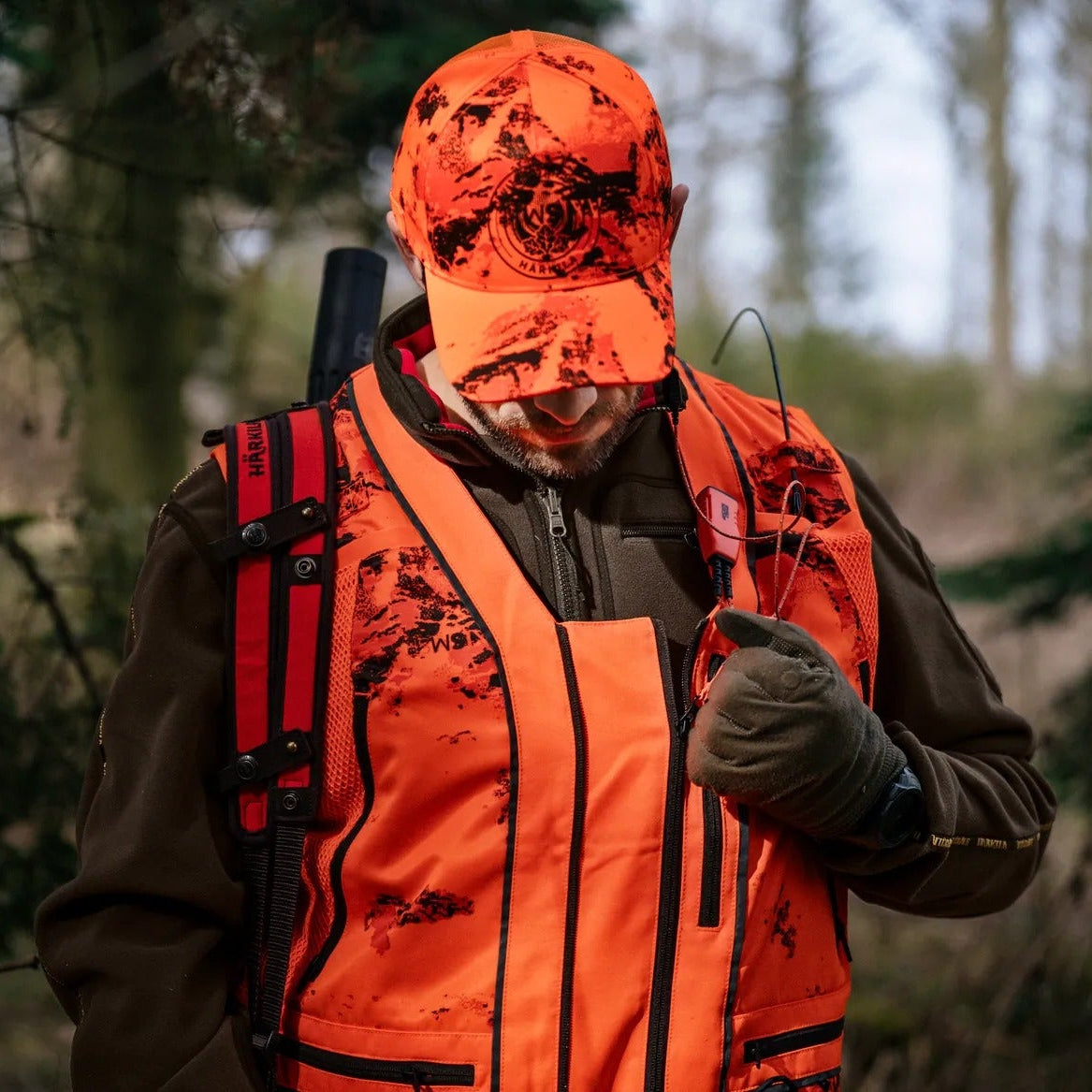 Härkila - Wildboar Pro Blaze Camo Vest // AXIS MSP CE orange fra Härkila - billede nr. 10 hos GrejFreak.dk