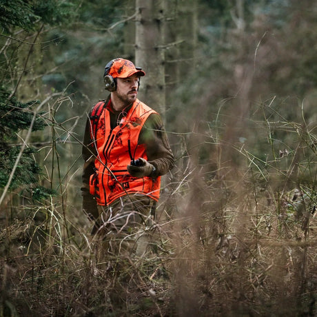 Härkila - Wildboar Pro Blaze Camo Vest // AXIS MSP CE orange fra Härkila - billede nr. 13 hos GrejFreak.dk