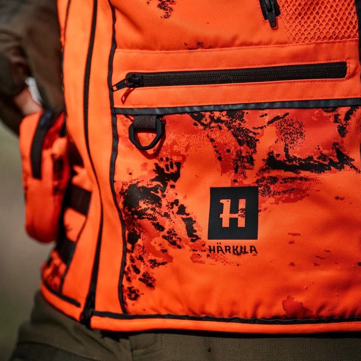 Härkila - Wildboar Pro Blaze Camo Vest // AXIS MSP CE orange fra Härkila - billede nr. 6 hos GrejFreak.dk