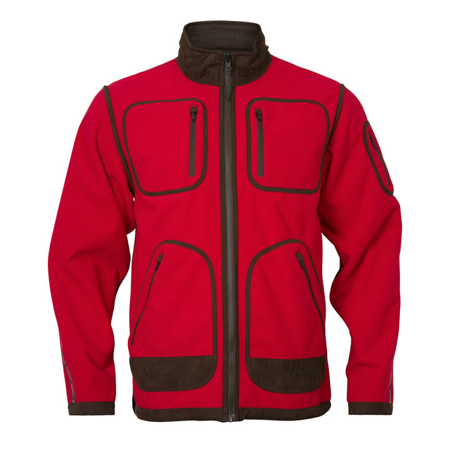 Härkila - Kamko Regal Vendbar Fleece Jakke // Rød / Brun fra Härkila - billede nr. 1 hos GrejFreak.dk