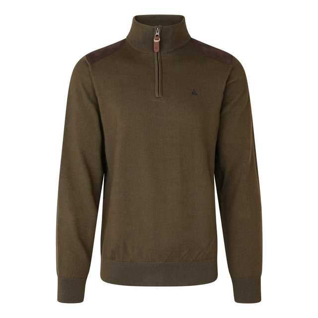Seeland - Pine Half Zip Sweater // Light Pine fra Seeland - billede nr. 1 hos GrejFreak.dk