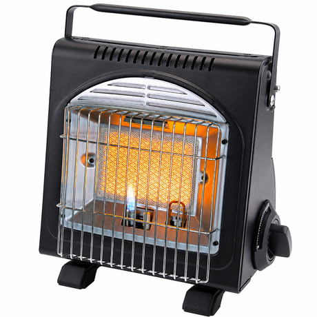 Readybox - Kompakt Gasvarmeoven // Sort fra Readybox - billede nr. 1 hos GrejFreak.dk