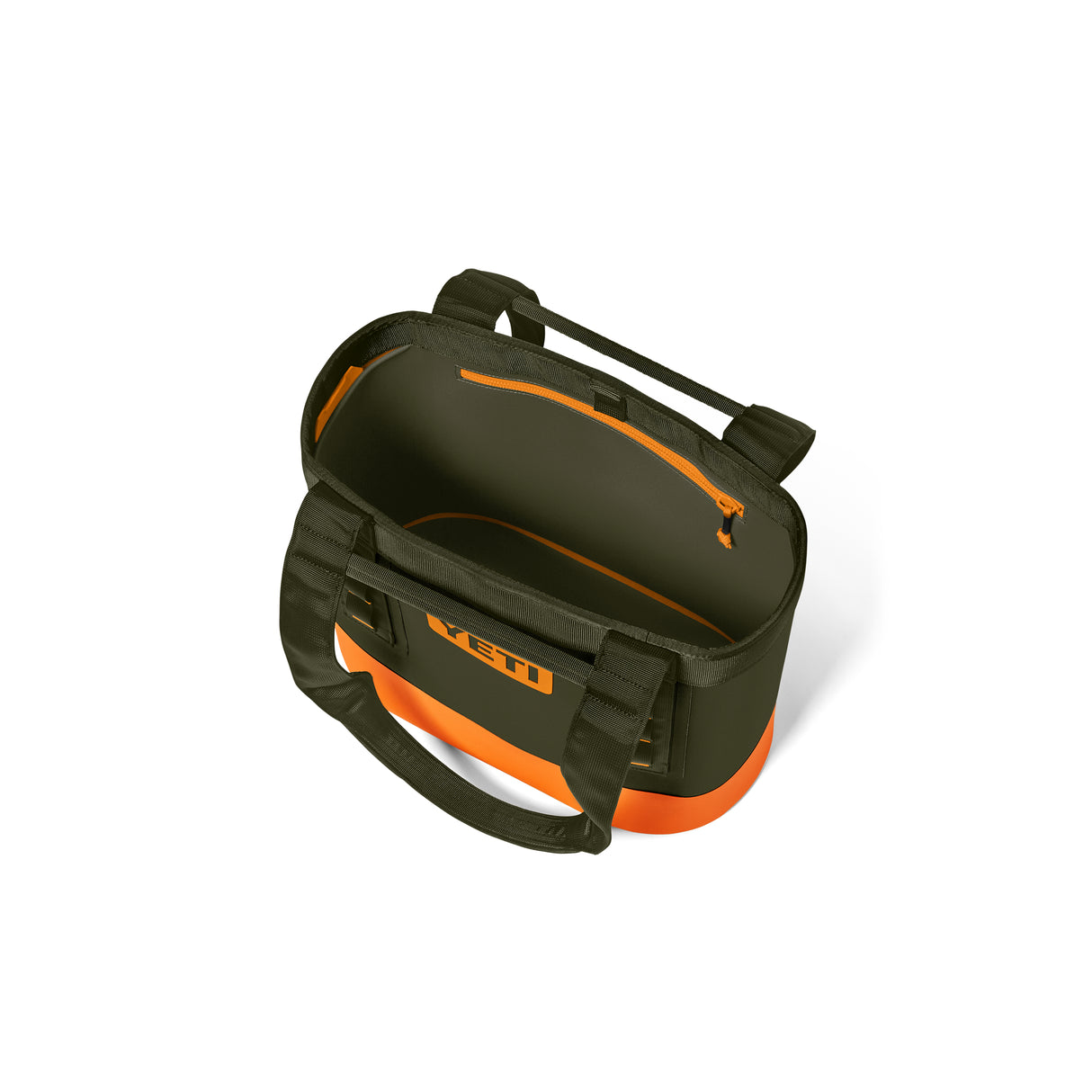 YETI - Camino 20 Carryall Tote Bag 20L // Olivengrøn / King Crab Orange fra YETI - billede nr. 1 hos GrejFreak.dk