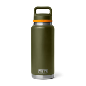 YETI - Rambler Chug Termoflaske 1L // Olivengrøn / King Crab Orange fra YETI - billede nr. 1 hos GrejFreak.dk