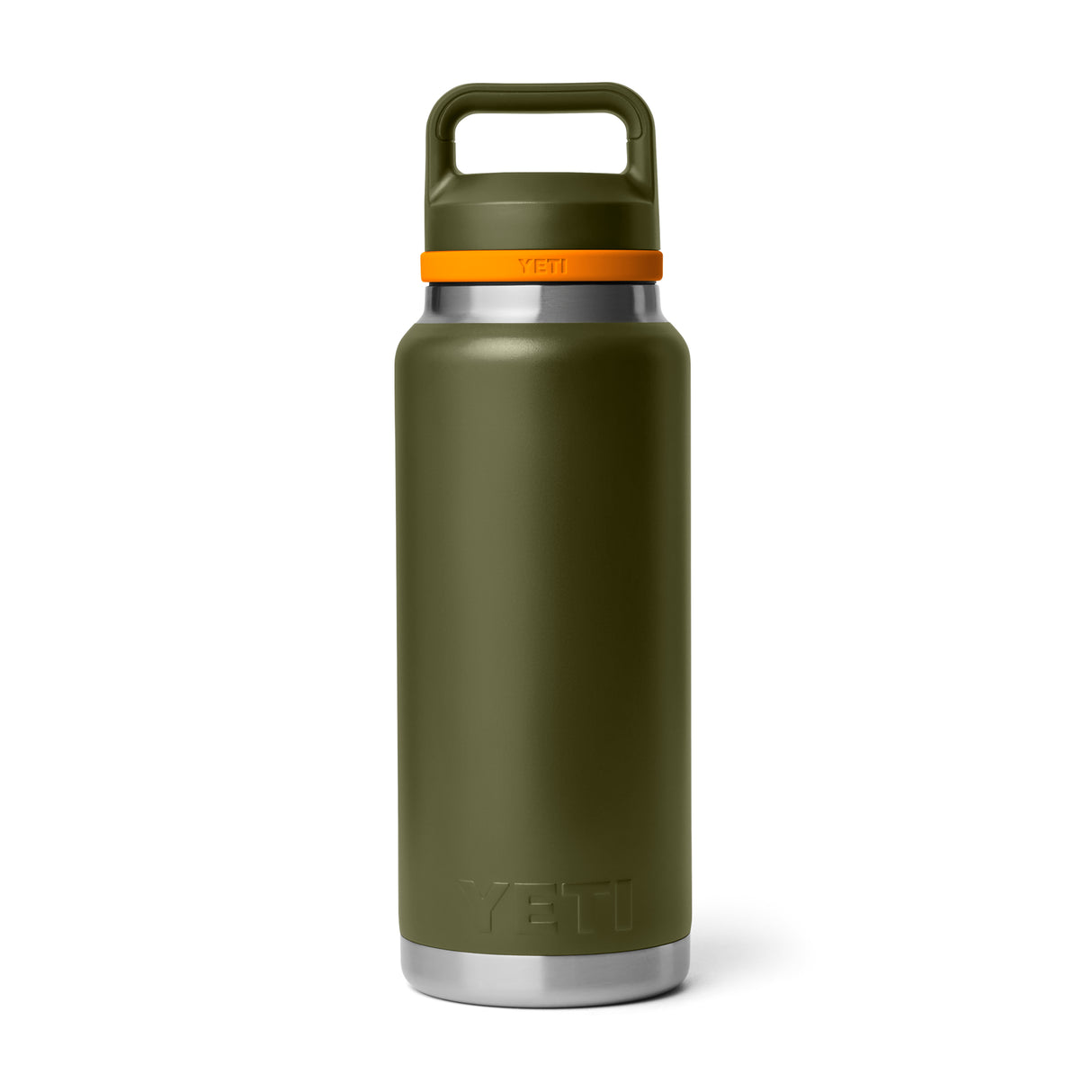 YETI - Rambler Chug Termoflaske 1L // Olivengrøn / King Crab Orange fra YETI - billede nr. 2 hos GrejFreak.dk