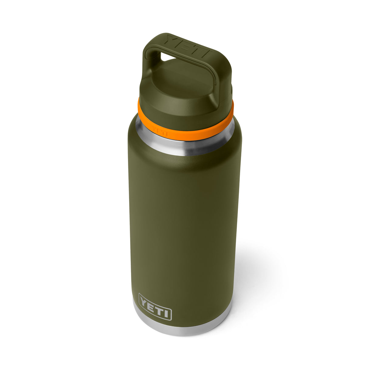 YETI - Rambler Chug Termoflaske 1L // Olivengrøn / King Crab Orange fra YETI - billede nr. 3 hos GrejFreak.dk