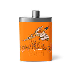 YETI - Rambler Flask Lommelærke // Upland Bird King Crab Orange fra YETI - billede nr. 1 hos GrejFreak.dk