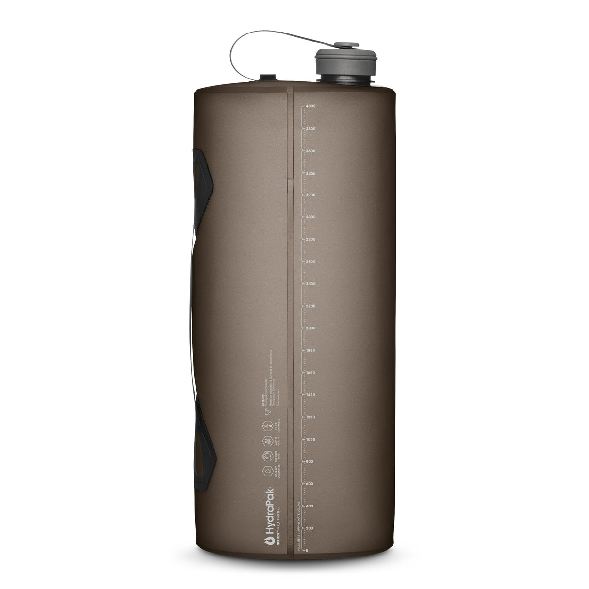 Hydrapak - Seeker Vandopbevaring 4L // Mammoth Grey fra Hydrapak - billede nr. 3 hos GrejFreak.dk