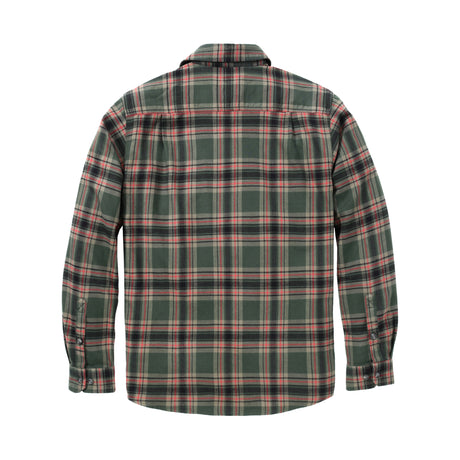Carhartt - Langærmet Flannel Skjorte // Forestry Green / Amber Terrain fra Carhartt - billede nr. 2 hos GrejFreak.dk