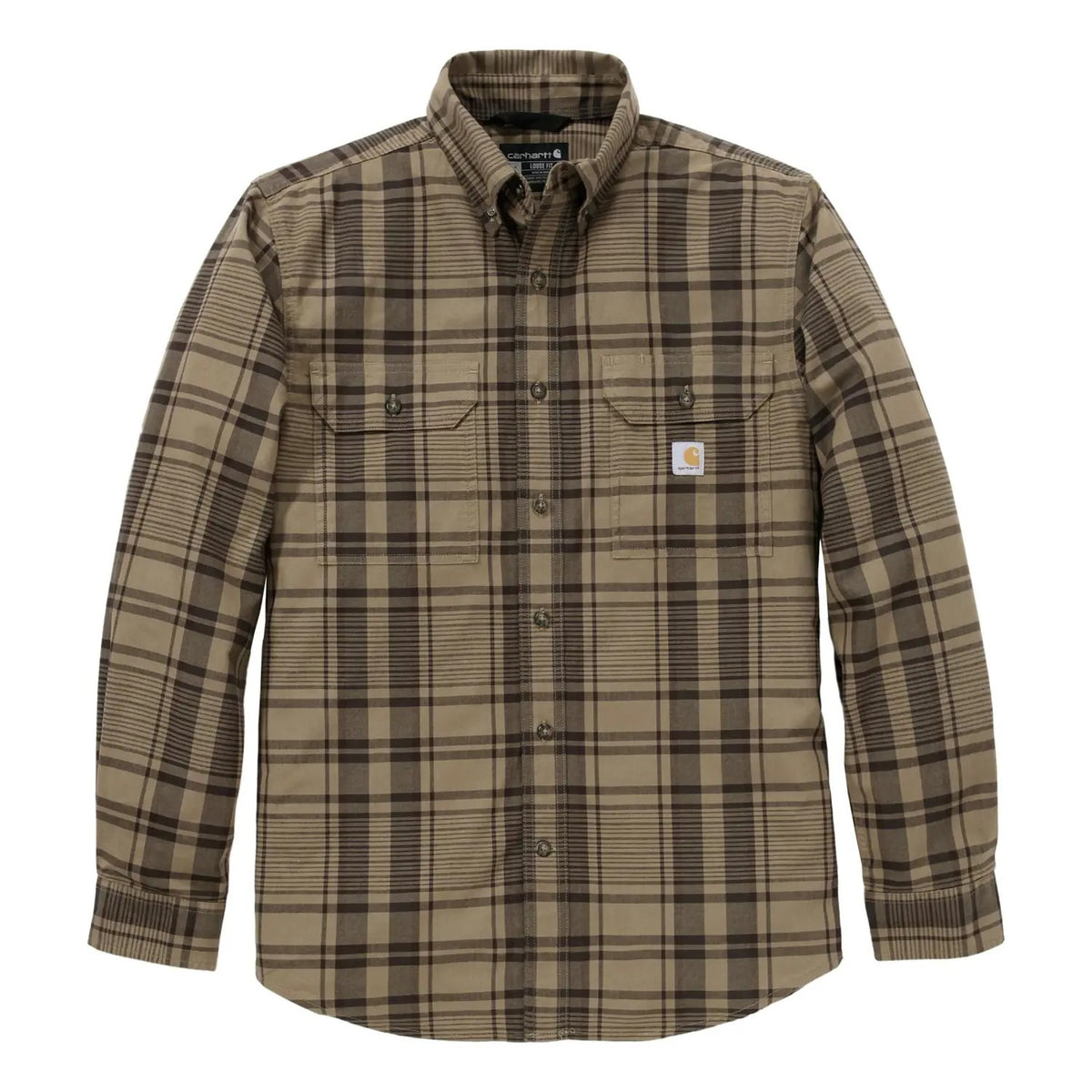 Carhartt - Fort Skjorte // Dark Clove fra Carhartt - billede nr. 1 hos GrejFreak.dk