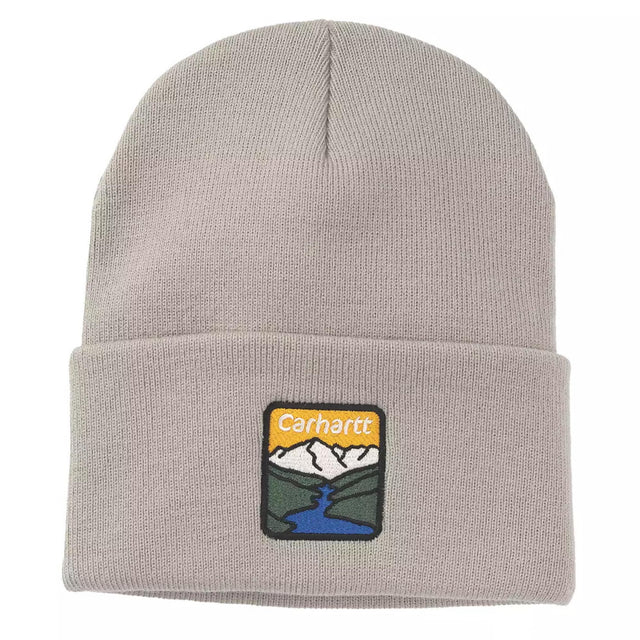 Carhartt - River Strikhue // Gray Dunes fra Carhartt - billede nr. 1 hos GrejFreak.dk